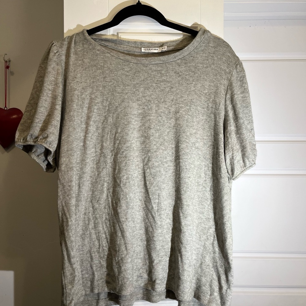 Gray Short Sleeve XL